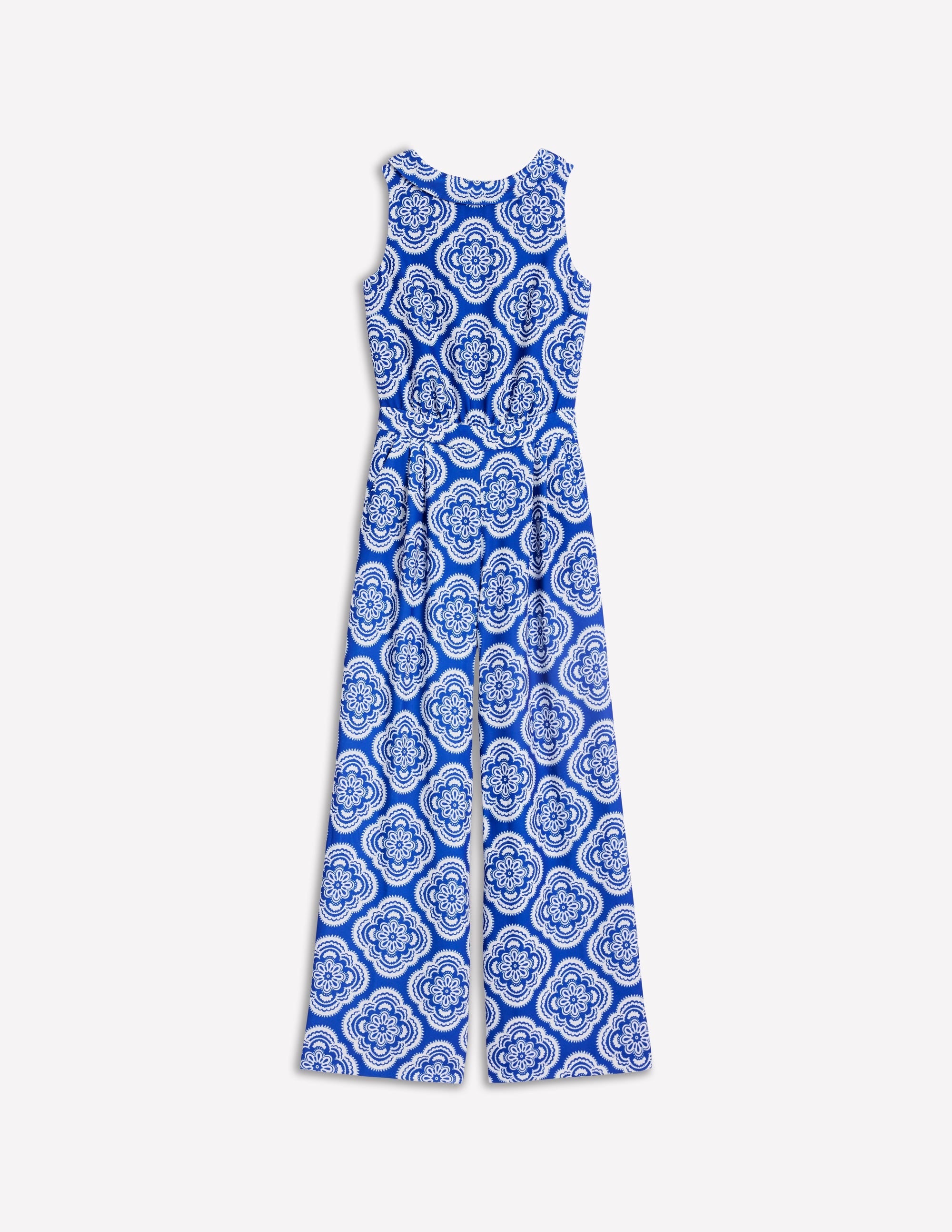 Clarissa Jumpsuit-Gallery Blue, Botanic Blush
